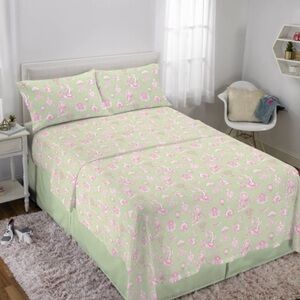 Wicked: For Good x Katie Kime Queen Flat Sheet